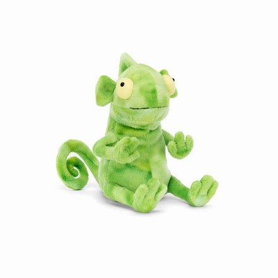 Jellycat Frankie Frilled-Neck Lizard UK | 49053WVRD
